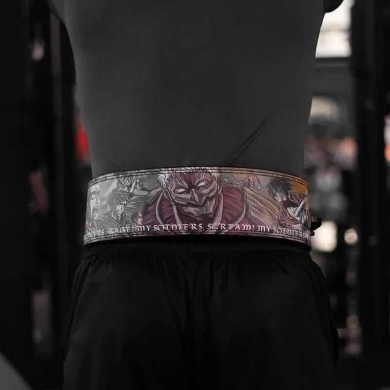 Anime Weightlifting Lever Belt