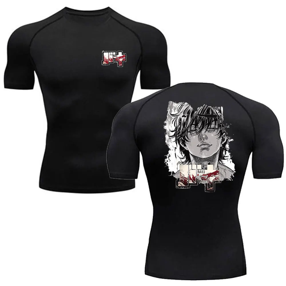 Rayn Baki Anime Compression Shirt