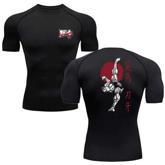 Rayn Baki Anime Compression Shirt